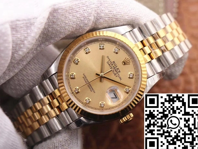 Rolex Datejust EW M126233-0017 Dial Champagne Factory 0320